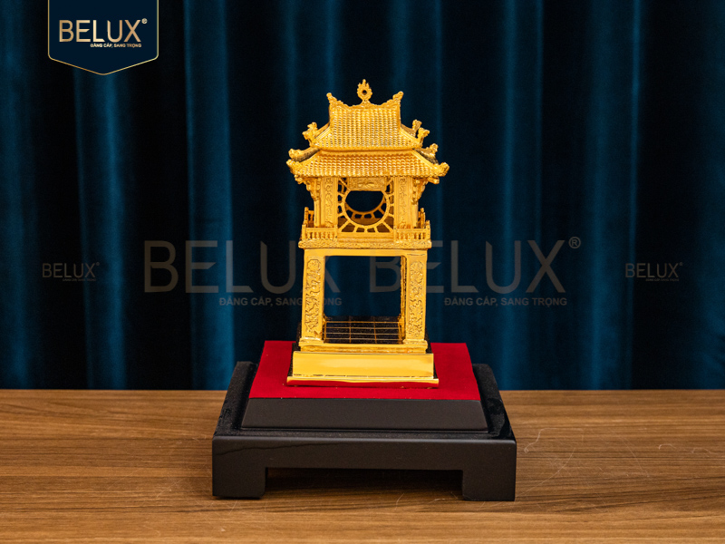 Mô hình khuê văn các mạ vàng 24k